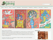 Tablet Screenshot of gallery-jolrong.com